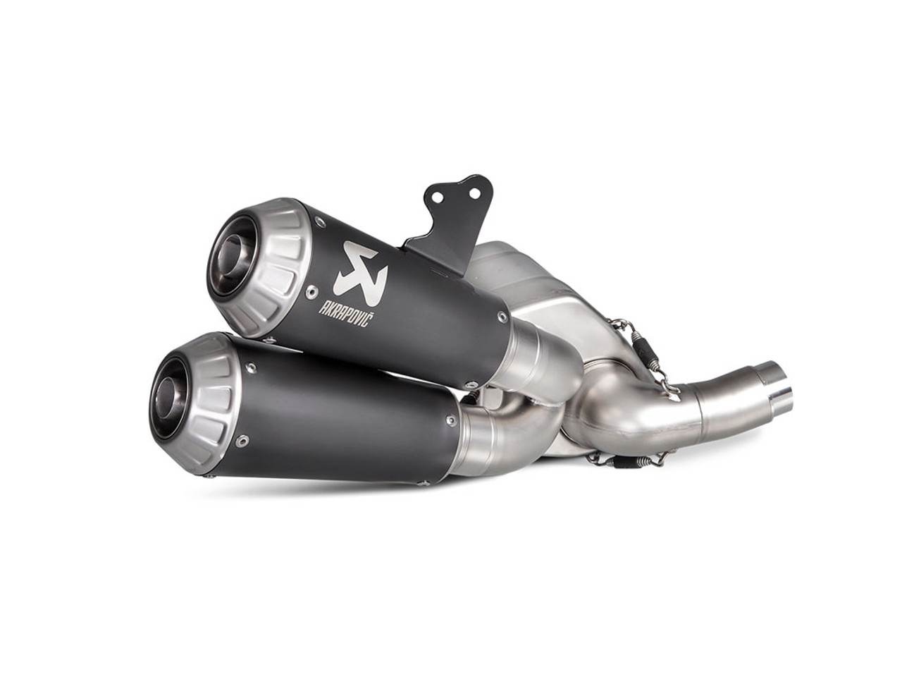 Akrapovic Homologated GP Slip-On Exhaust Ducati Scrambler / Monster 797 /  797+ Titanium S-D8SO5-HCUBTBL