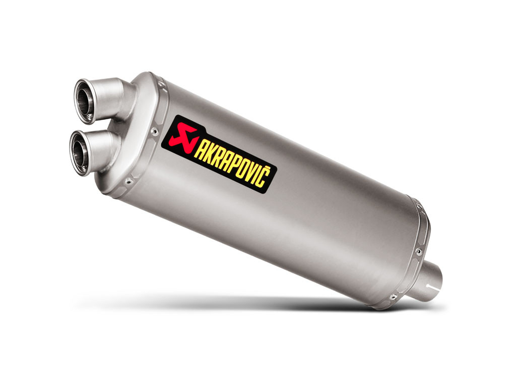 Akrapovic Homologated Slip-On Exhaust Honda Africa Twin Titanium S