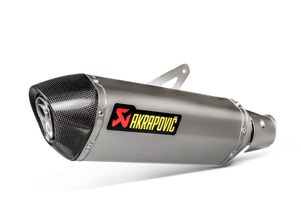Akrapovic Homologated Slip-On Exhaust Kawasaki Ninja 400 Titanium
