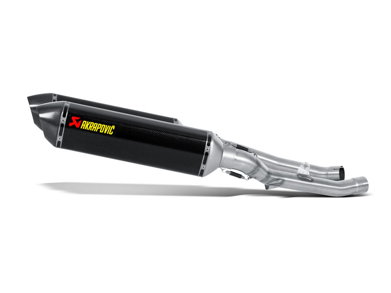 Akrapovic carbon exhaust 価格引き下げ Akrapovic Slip-On Carbon Exhaust & Bracket: Kawasaki Ninja
