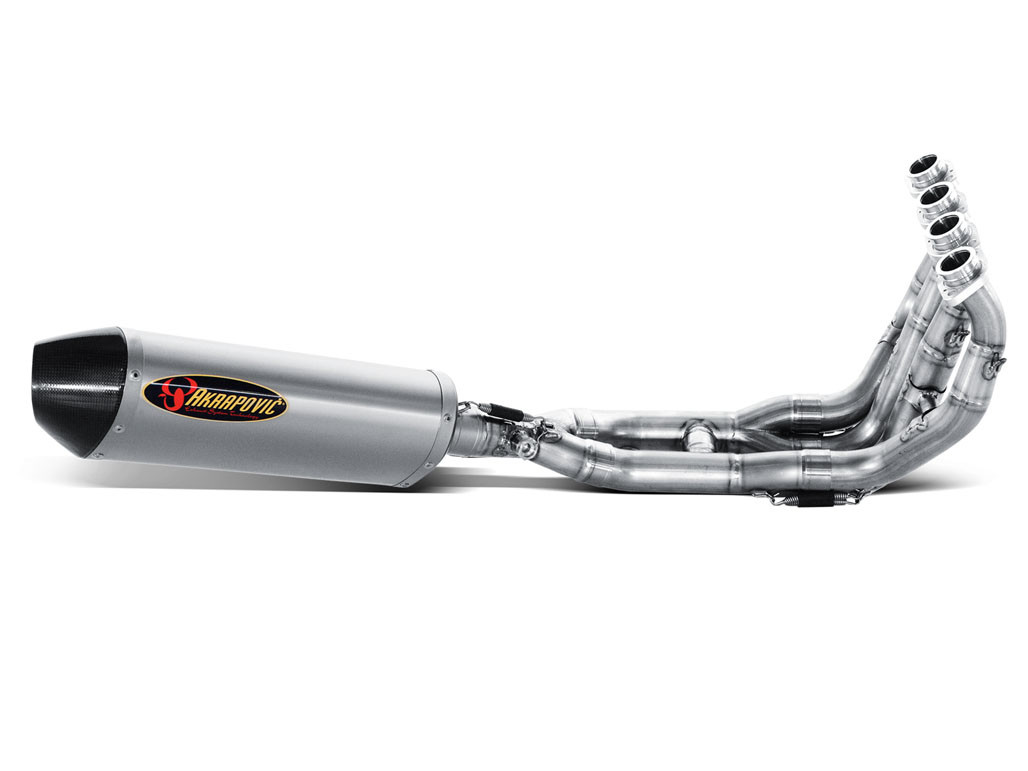 Akrapovic Racing Exhaust System Yamaha R6 Carbon Fiber Titanium S