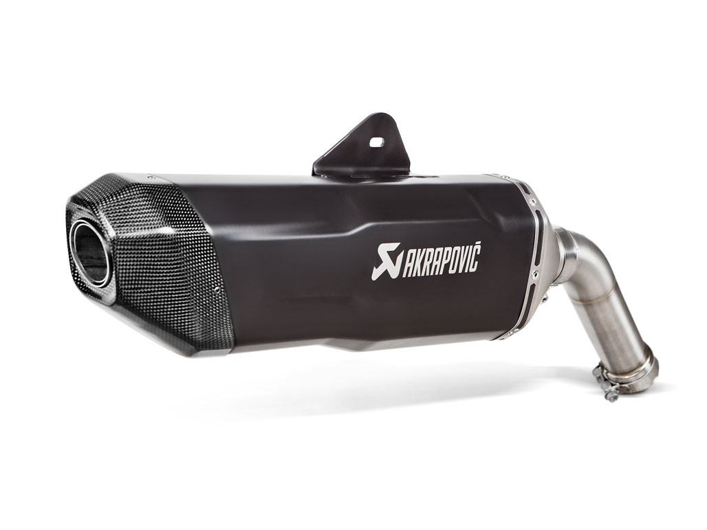 Akrapovic Slip-On Exhaust BMW F750GS / F850GS / Adventure Black