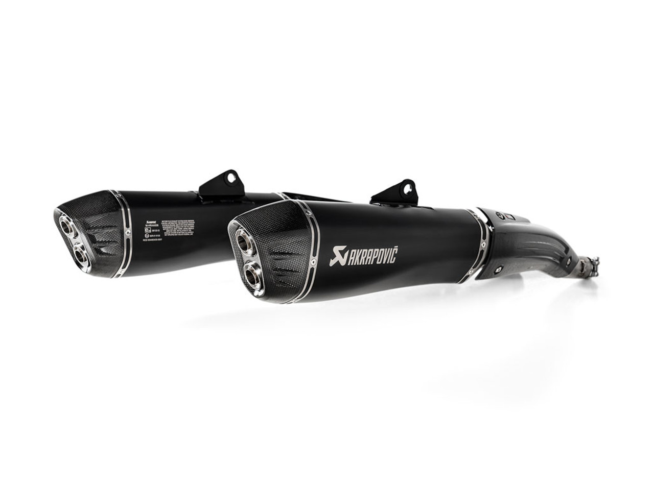 Akrapovic Slip-On Exhaust BMW K1600B / Grand America Black Titanium Carbon Fiber S-B16SO3-HRAATBL part image