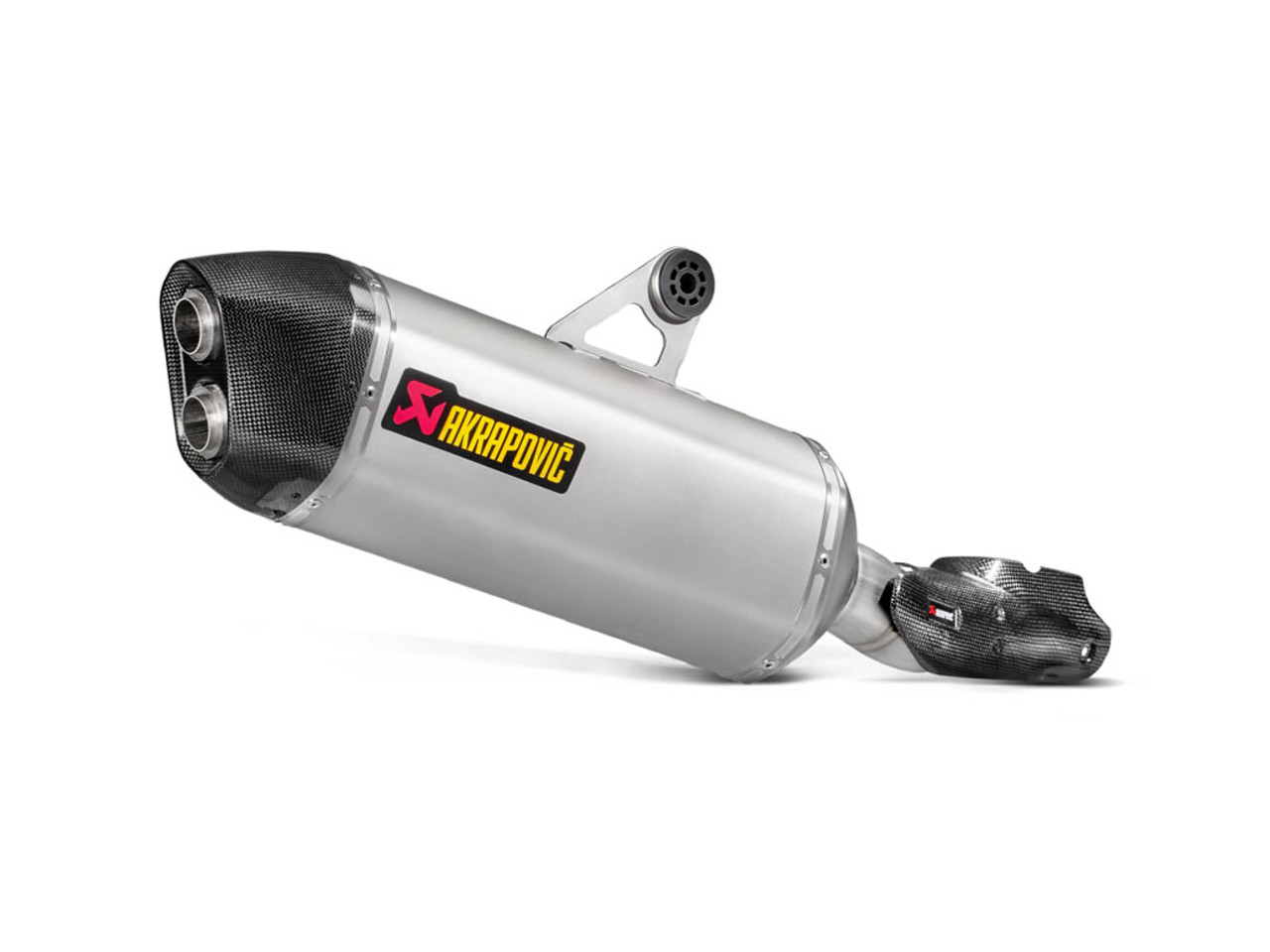 Akrapovic Slip-On Exhaust BMW R1200GS / Adventure Titanium Carbon Fiber ECE S-B12SO16-HAAT part image