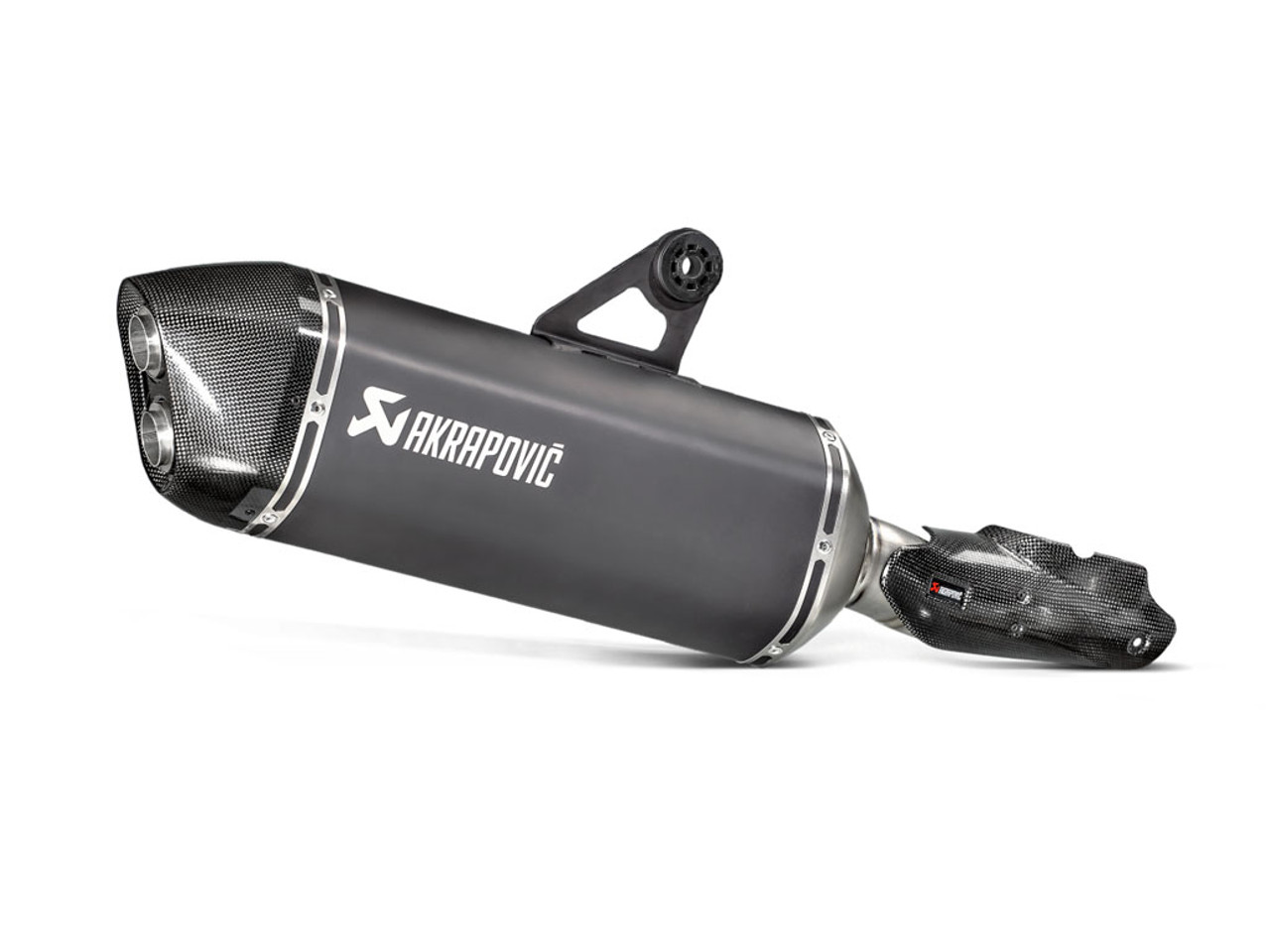 Akrapovic Slip-On Exhaust BMW R1200GS / Adventure Black Titanium Carbon Fiber ECE S-B12SO16-HAABL part image