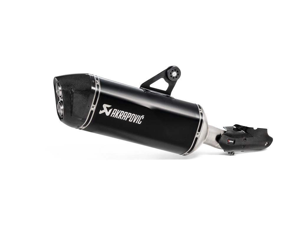 美品 R1250GS AKRAPOVIC スリップオンマフラー Akrapovic Slip-On Exhaust BMW R1250GS / Adventure Black Titanium S