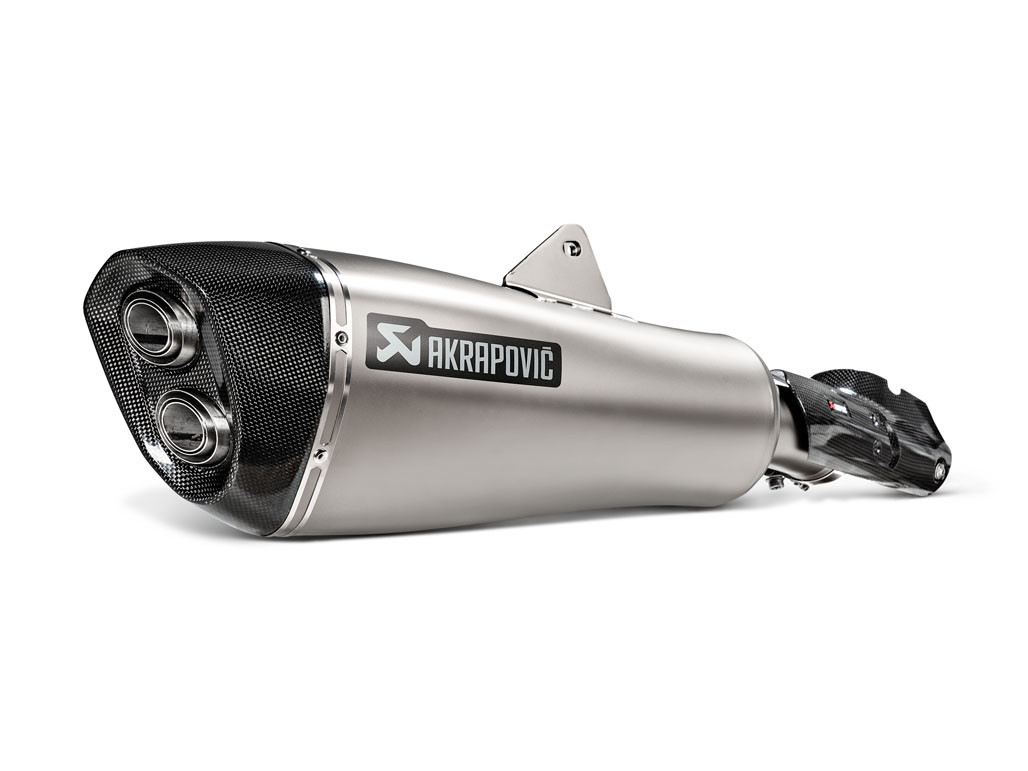 Akrapovic Slip-On Exhaust BMW R1250RT Titanium Carbon Fiber S