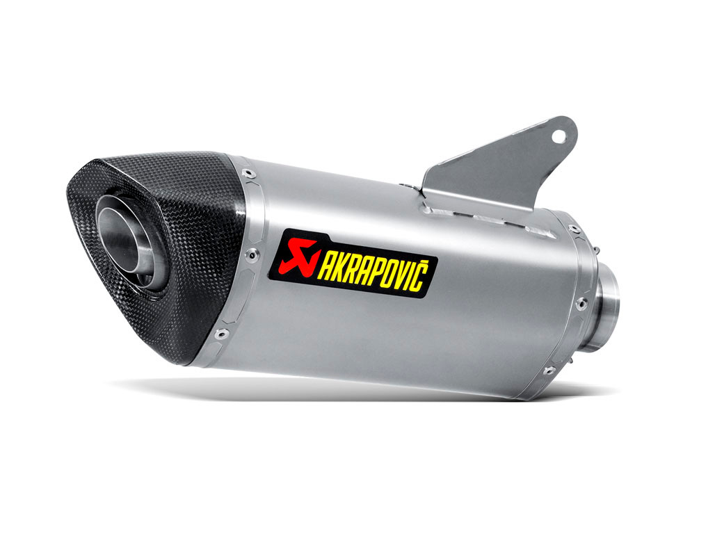 AKRAPOVIC スリップオンLINE／DUCATI Hypermotard Akrapovic Slip-on Line Exhausts, Titanium for Ducati Hypermotard