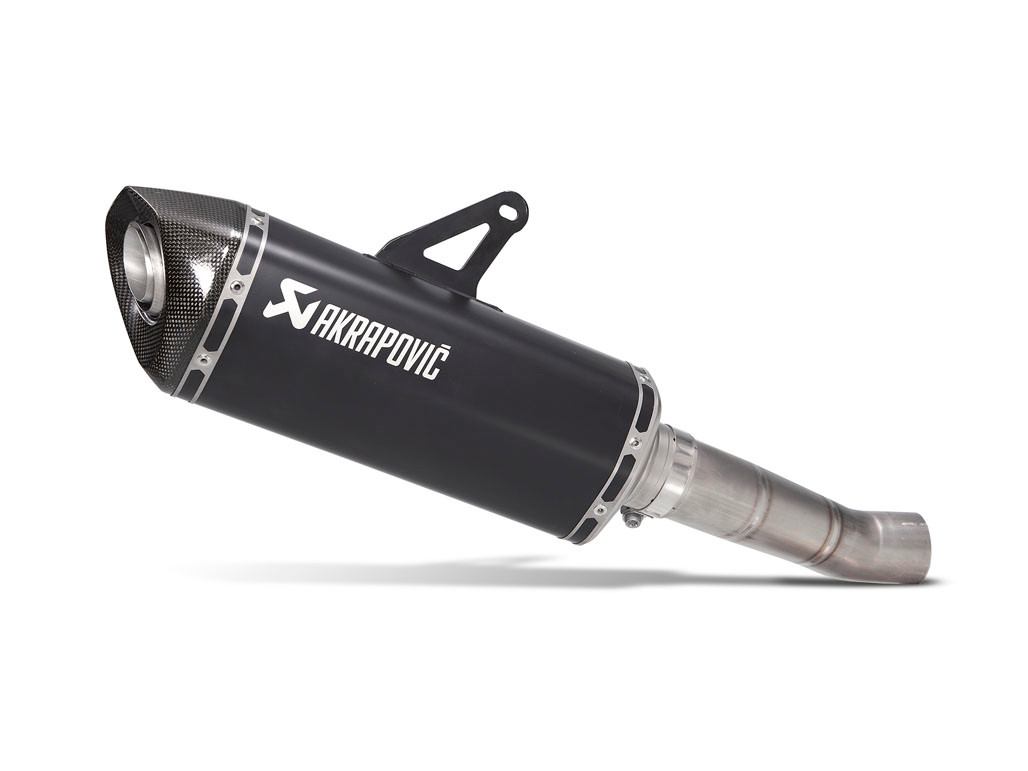 Akrapovic Slip-On Exhaust Ducati Monster 1200 / R / S / 821 Black