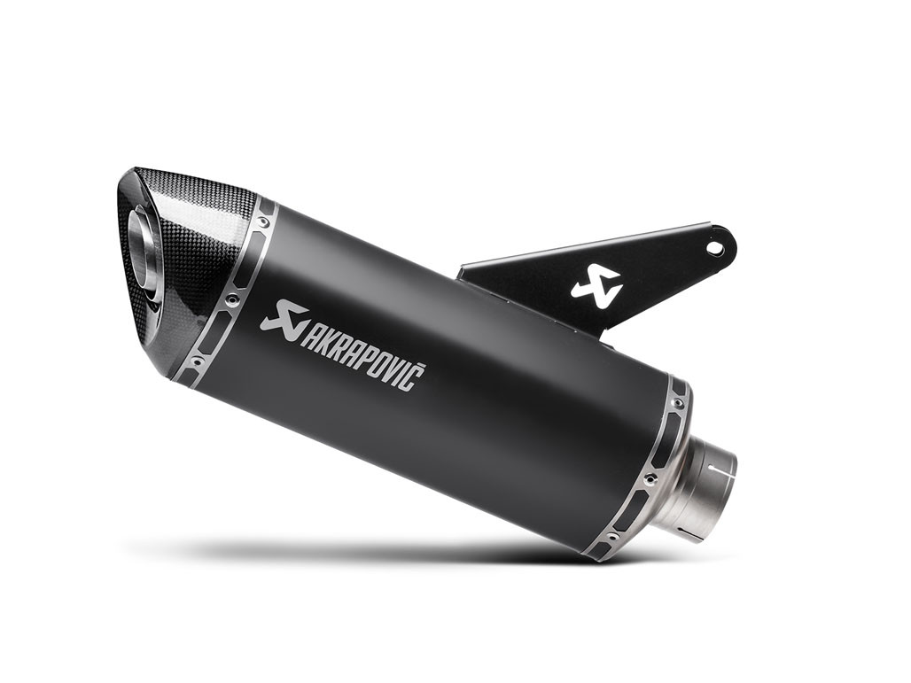 Akrapovic Slip-On Exhaust Ducati Monster 821 / 1200 / S Black