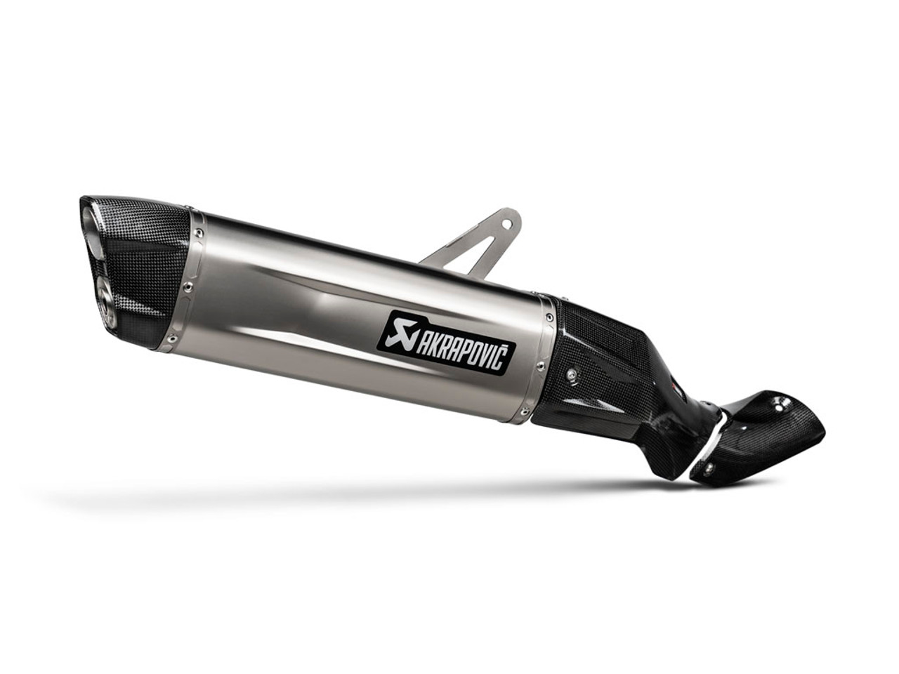 Akrapovic Slip-On Exhaust Honda Africa Twin / Adventure Sport ES Titanium Carbon Fiber S-H11SO2-HGJT part image