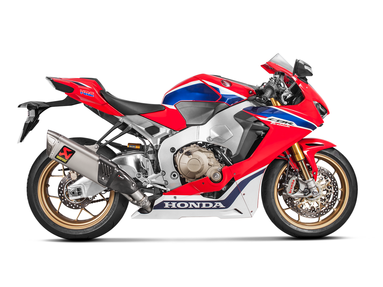 Akrapovic Slip-On Exhaust Honda CBR1000RR / SP / SP2 Titanium S-H10SO17-HAPXLT/1