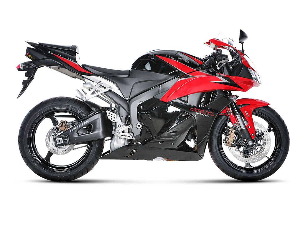 Akrapovic Slip-On Exhaust Honda CBR600RR Stainless Titanium Carbon