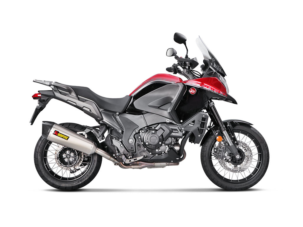 Akrapovic Slip-On Exhaust Honda VFR1200X Crosstourer Titanium