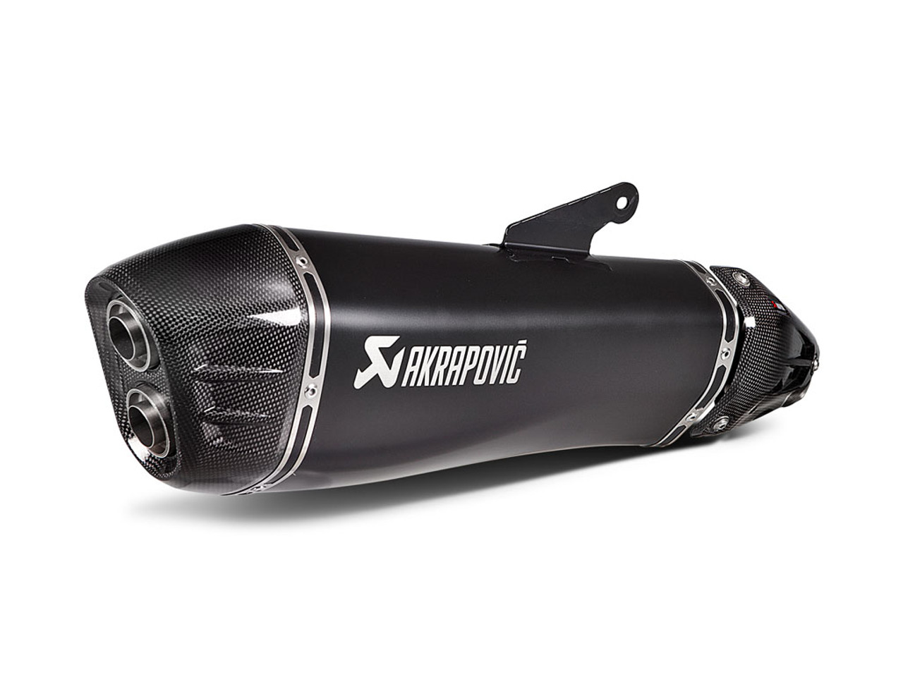 Akrapovic Slip-On Exhaust Kawasaki H2 SX Black Titanium Carbon Fiber S-K10SO21-HRAABL part image