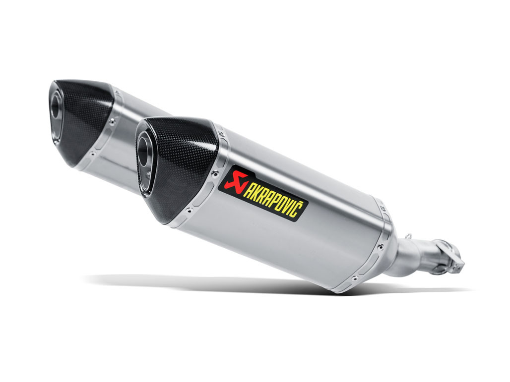 Akrapovic Slip-On Exhaust Kawasaki Z1000 / Ninja 1000 Titanium