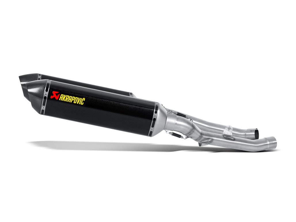 Akrapovic Slip-On Exhaust Kawasaki ZX14R Carbon Fiber S-K14SO2-RC