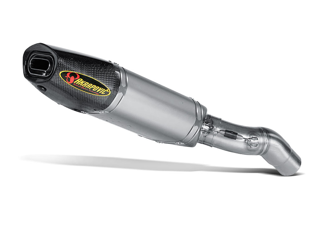 Akrapovic Slip-On Exhaust Kawasaki ZX-6R Titanium Carbon