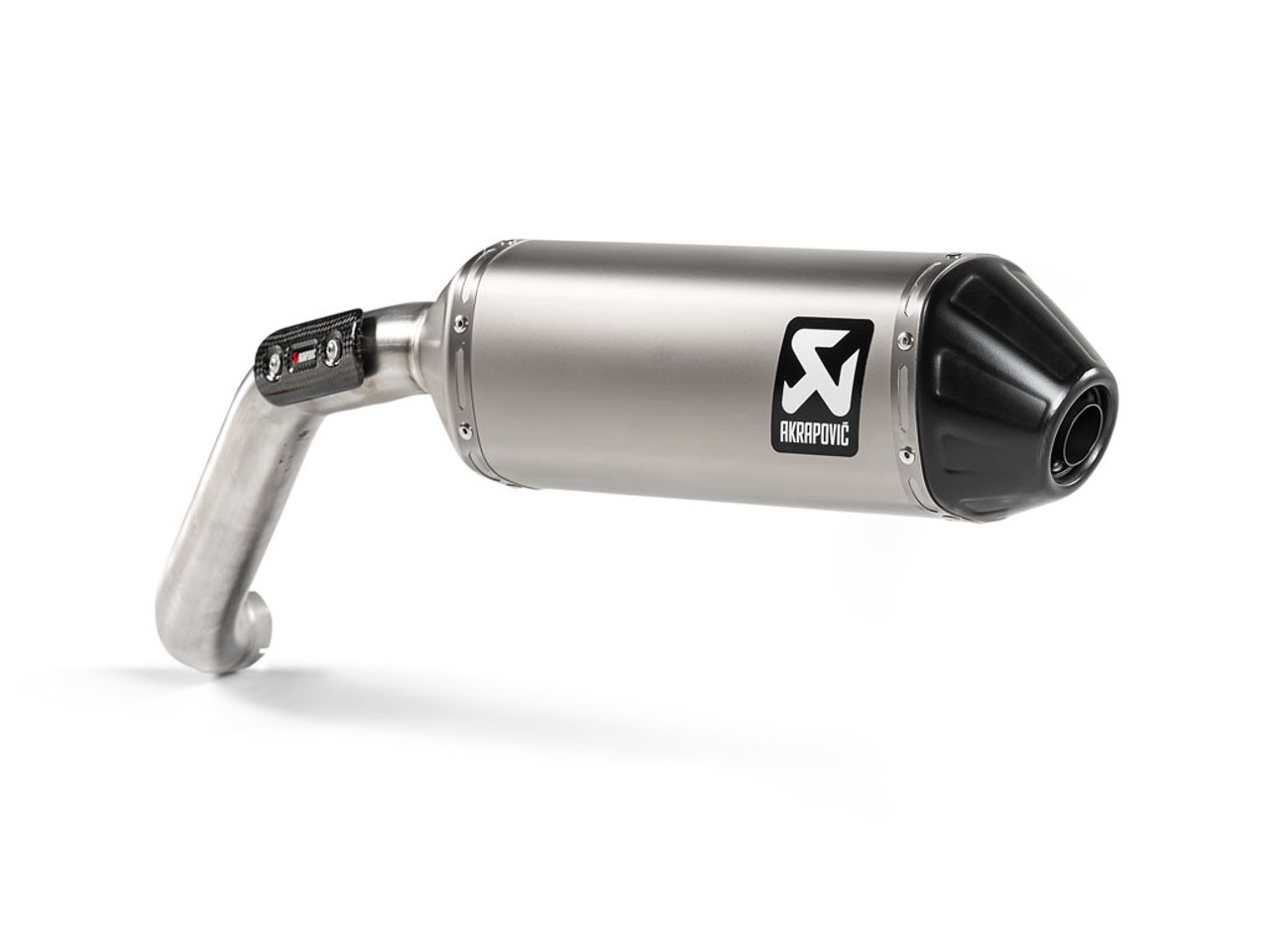 Akrapovic Slip-On Exhaust Moto Guzzi V85 TT Titanium  S-MG8SO1-HFTT part image