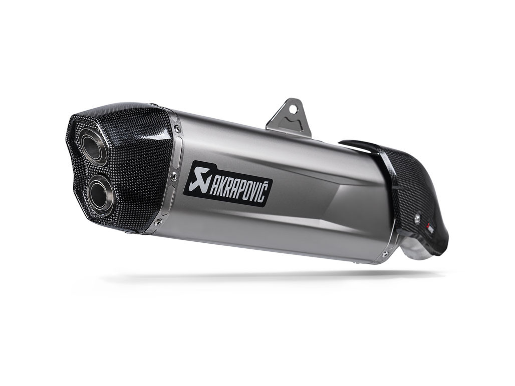 Akrapovic Slip-On Exhausts Aprilia Tuareg 660 Titanium Carbon