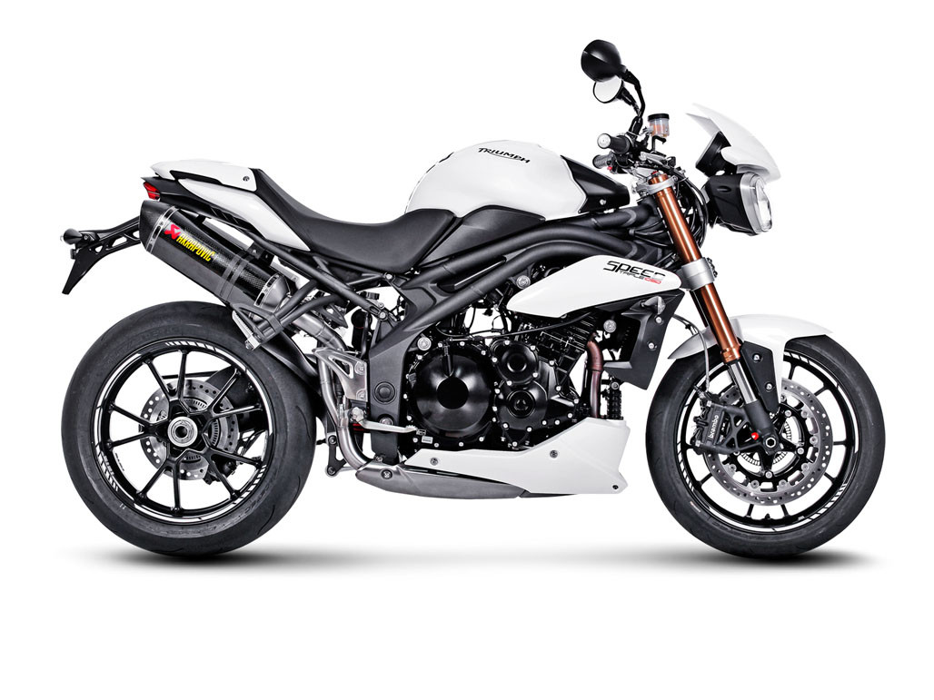 Akrapovic Slip-On Exhaust Triumph Speed Triple / R Carbon Fiber S