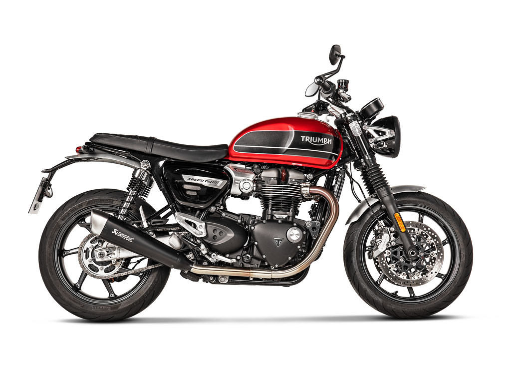 Akrapovic Slip-On Exhaust Triumph Speed Twin / Thruxton 1200 / R