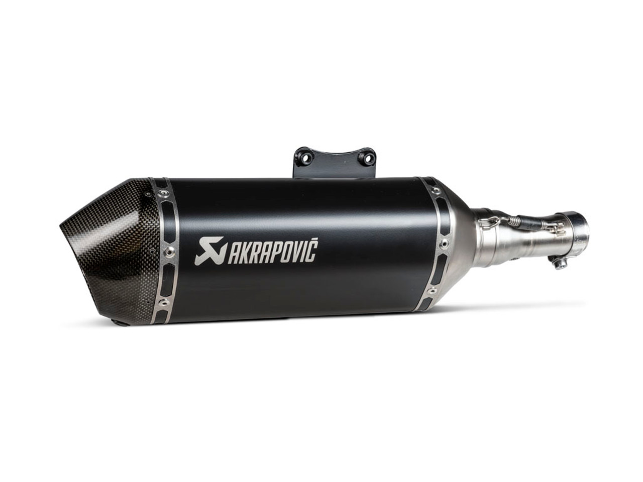 Akrapovic Slip-On Exhaust Vespa Sprint 150 Black Stainless Steel Carbon Fiber S-VE125SO3-HZBL part image