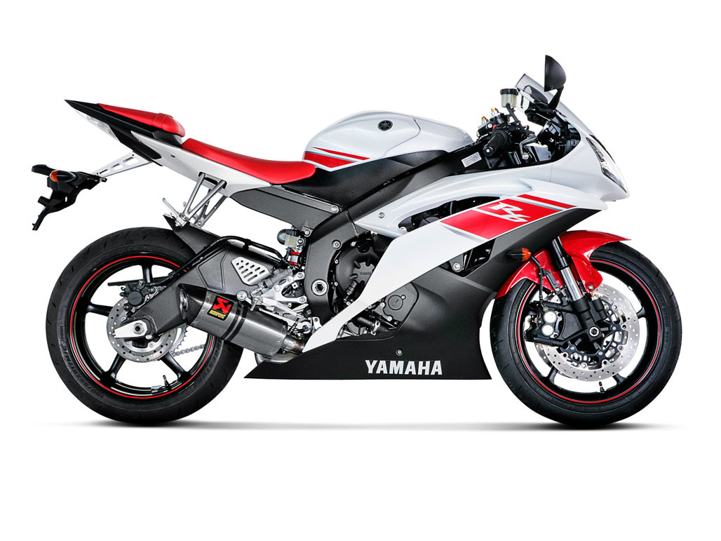 AKRAPOVICスリップオンyzf R6 RJ11最終値下げ Akrapovic Slip-On Exhaust Yamaha R6 Titanium Carbon Fiber S-Y6SO7-ZT