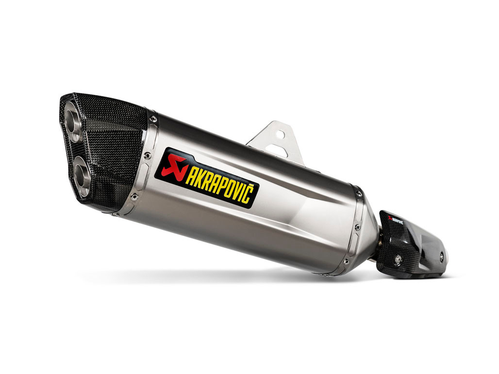 Akrapovic Slip-On Exhaust Yamaha Tenere 700 Titanium Carbon Fiber