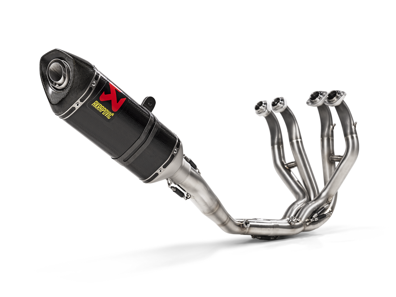 Akrapovic Racing Exhaust System Kawasaki ZX6R / ZX636 Carbon Fiber S-K6R11-RC/1