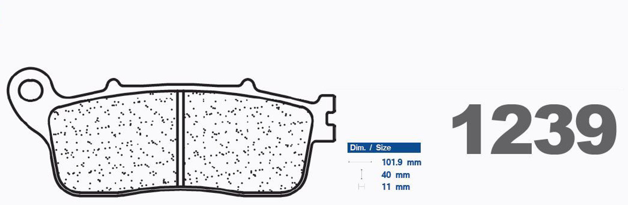 CL Brakes 1239RX Brake Pad