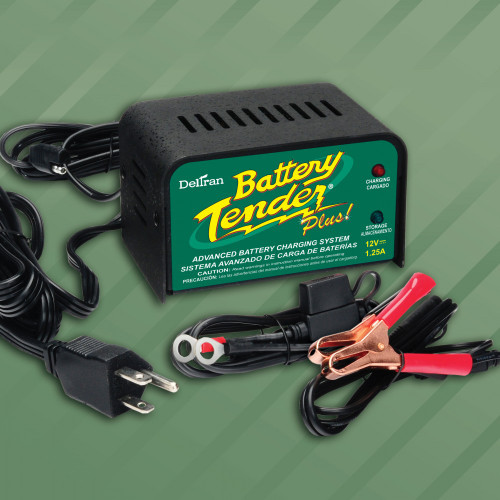 Battery Tender Plus 12V 1.25A Charger And Maintainer – Model 021-0128