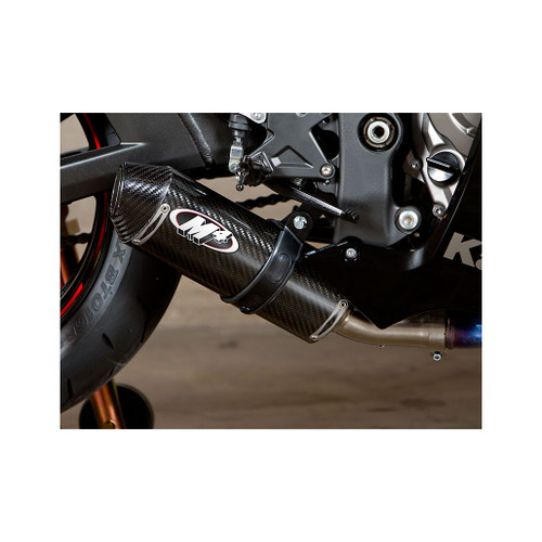 マスククロノスR500 M4 Street Slayer Carbon Slip On 2011-2015 Zx10 KA9924