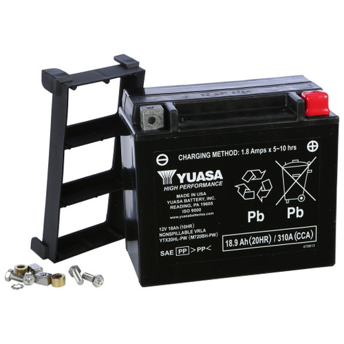 Yuasa Battery YTX20HL-PW Sealed Factory Activated