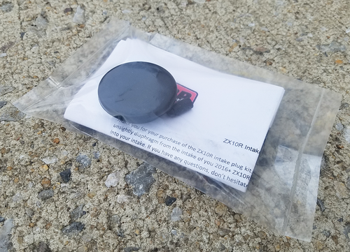 2016+ Kawasaki ZX-10R Intake plug kit 590-613