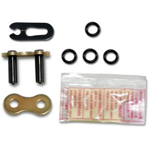 D.I.D Chain 520VX3 Rivet Master Link Gold