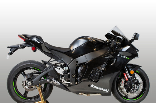 M4 GP19 Black Slip-on 2021 Kawasaki ZX10R KA9942-GP19