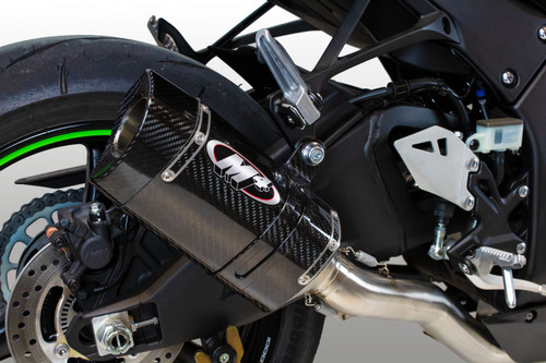 M4 Titanium Half System Tech1 Carbon Fiber Canister 2021 ZX10R KA9974