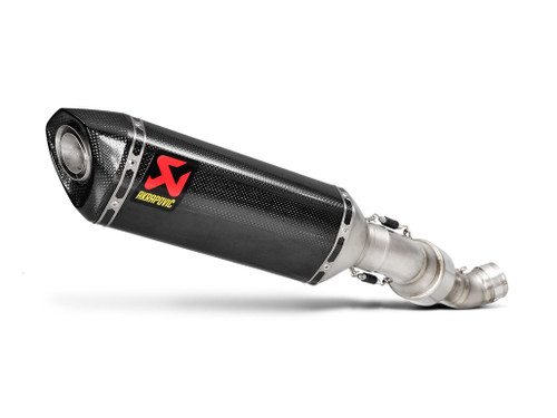 Akrapovic Homologated Slip-On Exhaust Aprilia RSV4 RR / RF Carbon Fiber S-A10SO7-HRC part image