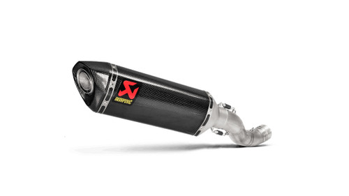 Akrapovic Homologated Slip-On Exhaust Aprilia RSV4 / Tuono V4 Carbon Fiber S-A10SO13-RC part image