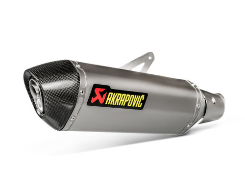 Akrapovic Homologated Slip-On Exhaust Kawasaki Ninja 400 Titanium Carbon Fiber S-K4SO5-HRT part image