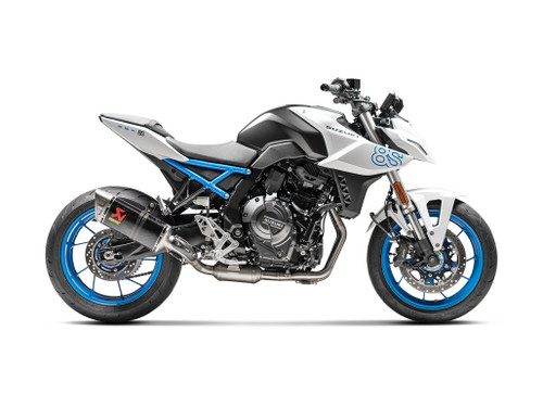 Akrapovic Racing Exhaust Systems Triumph Trident 660 Black