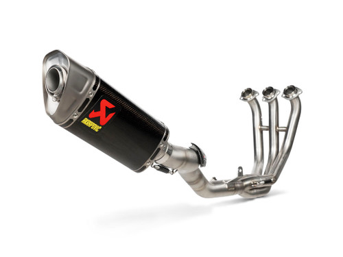 Akrapovic Racing Exhaust System Yamaha Tracer 9 GT Carbon Fiber Titanium  S-Y9R14-APC part image
