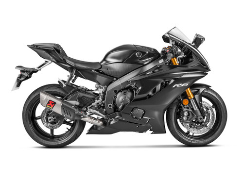 AKRAPOVIC チタン YAMAHA YZF-R6 Akrapovic GP Slip-On Exhaust Yamaha R6 Titanium S-Y6SO12-HAPT