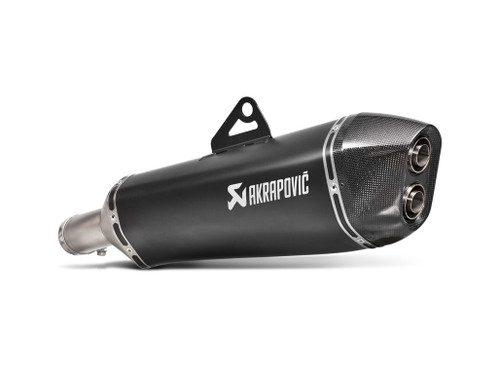 Akrapovic Slip-On Exhaust BMW F750GS / F850GS / Adventure Black