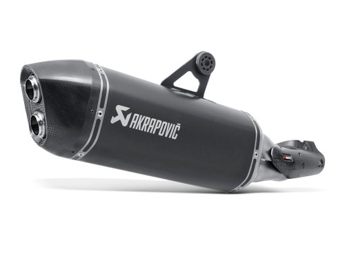 Akrapovic Slip-On Exhaust BMW F750GS / F850GS / Adventure Black