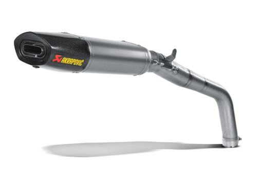 Akrapovic Slip-On Exhaust Kawasaki ZX-6R Titanium Carbon Fiber S