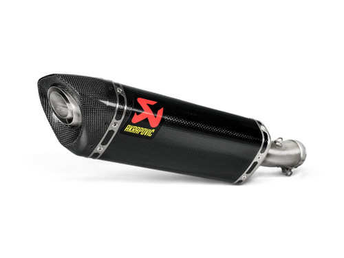 Akrapovic Slip-On Exhaust Kawasaki Ninja 400 / Z400 Carbon Fiber S-K4SO6-APC part image