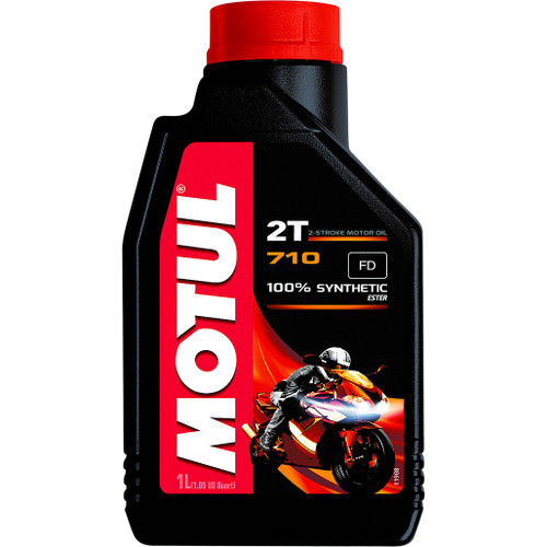 Motul 104035 710 2t Full Synthetic Premix 2 Stroke Oil 4 Liter 