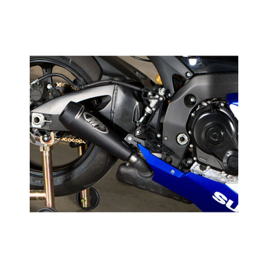 M4 Exhaust GP Black Slip on 2011-2022 GSXR600/750 SU6112-GP